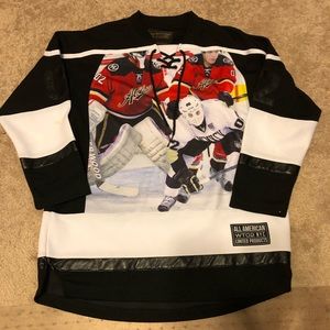 WT02 Gold Edition NYC Hockey Jersey Men's Small